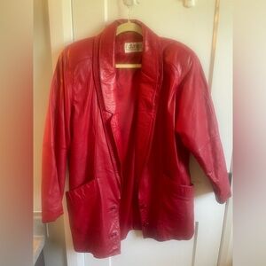 Vintage leather jacket
